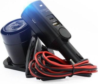Technaxx TX-168 Sistema antifurto per auto Incl. telecomando, Monitoraggio Interni, led integrato (lampeggiante), Bat - Technaxx