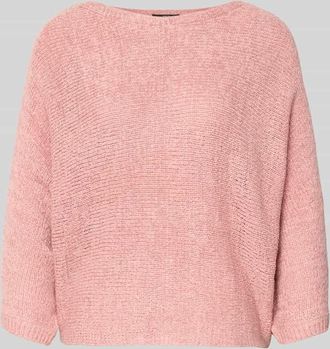 Zero Strickpullover mit 3/4-Arm in Hellrosa, Gr&ouml;&szlig;e L