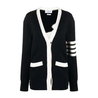 Thom Browne Donna, Maglie, Nero, S, new