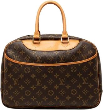 Louis Vuitton Pre-owned Handbags, female, Brown, Size: ONE SIZE Pre-owned Deauville Handbag