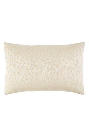 DKNY Fragment Jacquard Sham in Gold at Nordstrom, Size Standard