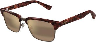 Maui Jim Kawika Zonnebril - unisex - Zonnebrillen - Bruin - 54 MM - Accessoires