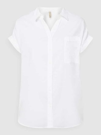 Soyaconcept Bluse mit angeschnittenen &Auml;rmeln in Weiss, Gr&ouml;&szlig;e L
