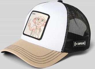 Capslab Basecap mit Label-Detail in Beige, Gr&ouml;&szlig;e 1