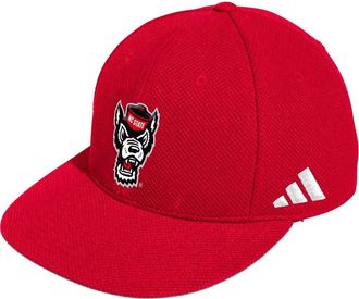 adidas Mens adidas Red NC State Wolfpack On-Field Baseball Fitted Hat at Nordstrom, Size 7 5/8