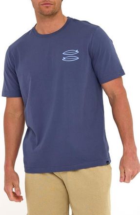 Threads 4 Thought Soft Wash Summer Surf Graphic T-Shirt in Deep Sea at Nordstrom, Size Large