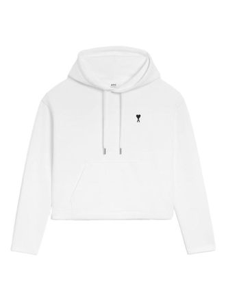 Ami White Logo Hoodie