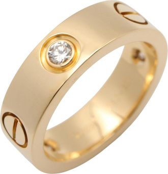 Cartier Yellow Gold Yellow Gold (18K) Band Ring (Pre-Owned)