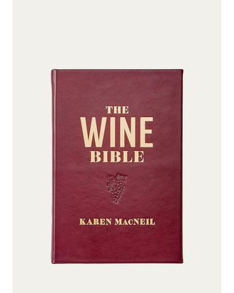 Graphic Image The Wine Bible (3rd Edition) Leather-Bound Book by Karen MacNeil