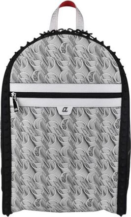 Christian Louboutin Backparis Rugzak - Heren - Rugzakken - Wit - ONE Size - Leer - Tassen