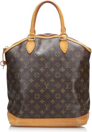 Louis Vuitton Brown Monogram Monogram Handbag Tote Bag (Pre-Owned)
