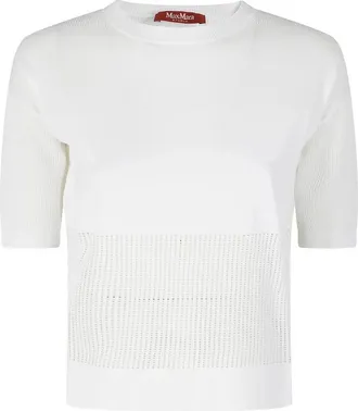 Max Mara Celebre Perforated Sweater