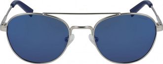 Nautica Mens N4641SP-040 N4641SP 53 040 Sunglasses - Metallic - One Size