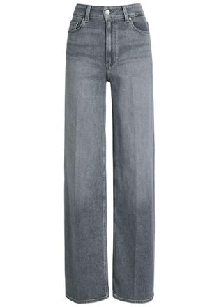 Paige Sasha Wide-leg Jeans - Grey - 27 (W27 / UK8-10 / S)