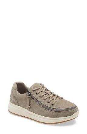 Billy Footwear Comfort Leather Lo Sneaker in Grey at Nordstrom Rack, Size 9