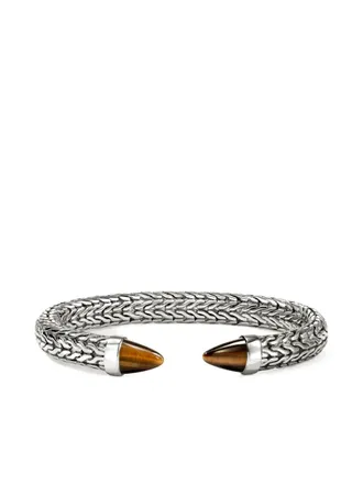 John Hardy Spear 50 sterling zilveren armband met tijgeroog