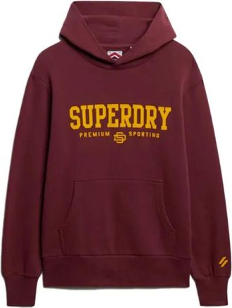 Superdry Sporty Core Hoodie - Heren - Hoodies - Rood - XL - Hoodies & sweatvesten