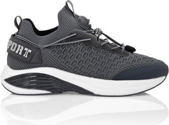 Plein Sport Runner Socks Basic Unisex in Darkgrey at Nordstrom, Size 36