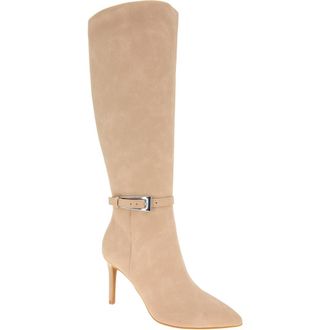 BCBGeneration Abbin Belt Shaft Tall Boot in Doeskin at Nordstrom Rack, Size 5.5
