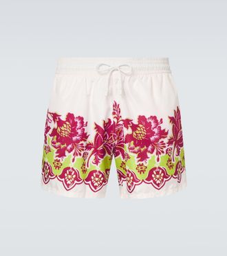 Etro Floral swim trunks