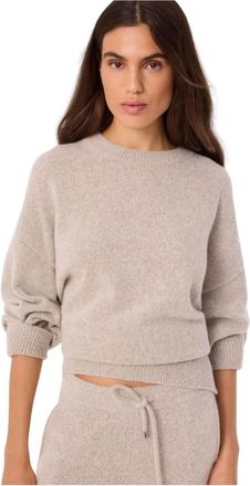 Kujten Maglione Benita Nimbus - - Knitwear - Donna - Beige - M