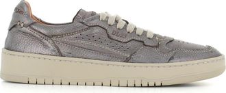 Lemargo Sneakers, female, Gray, Size: 8 US Anthracite Leather Sneakers