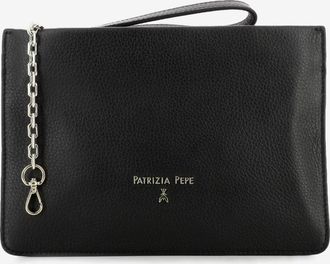Patrizia Pepe Pochette in similpelle nera