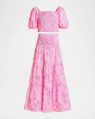 Lilly Pulitzer Aston Top & Skirt Set