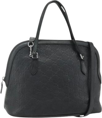 Gucci Pre-owned Handbags, female, Black, Size: ONE SIZE Pre-owned Vintage Hand Bag