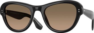 Oliver Peoples OV5626SU Encina Polarized 1005GN Mens Sunglasses Black Size 53