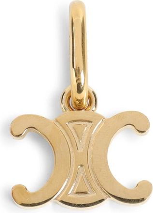 Celine Jewellery, female, Yellow, Size: ONE SIZE Triomphe Charm