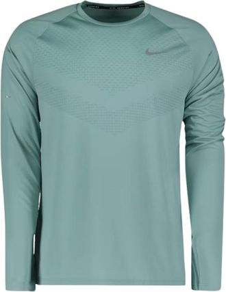 Nike Dri-fit Adv Stride Hardloopshirt Met Lange Mouwen In Groen