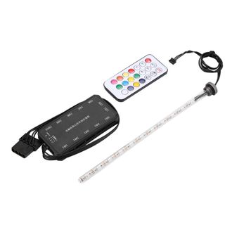 OEM Concentrador De Ventiladores Argb Pwm De 9 Puertos Con Control Remoto De 17 Teclas Y Modo Ambilight, Controlador Rgb Universal Para Ventiladores De Pc