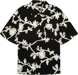 Woodbird Heren, Overhemden, Zwart, Maat: L