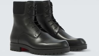 Christian Louboutin Botas con cordones Trapman TCT 2 de piel