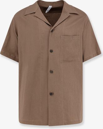 Hev&ograve; Camicia Novoli in lino e viscosa - HEVO - gender_Man