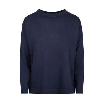 Max Mara Dames, Truien, Blauw, Maat: XL
