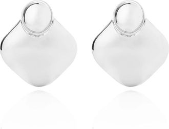 Federica Tosi Oorbellen - Dames - Oorbellen - Grijs - ONE Size - Accessoires