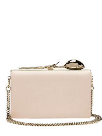 Erdem Bloom Minaudi&egrave;re clutch bag - Neutrals