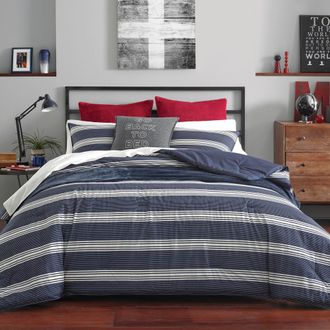 Nautica Craver Twin/Twin Xl Comforter & Sham Set In Navy