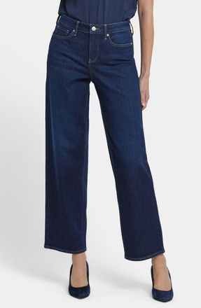 NYDJ Jemma High Waist Barrel Leg Jeans in Midnight Breeze at Nordstrom, Size 10
