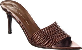 Giuseppe Zanotti Intrigo 70 Leather Sandal