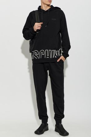 Moschino Active Sweatshirt, Mens, Black