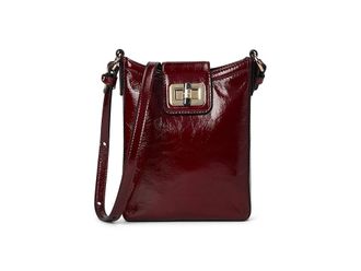 Brahmin Marley Cross Body Womens Handbags Cherry Lacquer, Leather