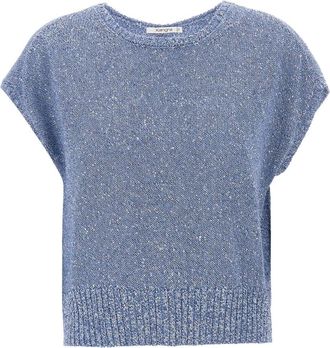 KANGRA Mujer, Jerseys, Azul, Talla: S