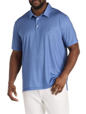 Nautica Big & Tall Performance Polo Shirt in Union Blue at Nordstrom, Size Xx-Large