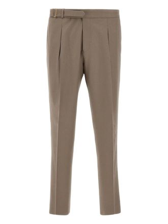 BRIGLIA 1949 Piccadilly straight-leg trousers - Brown