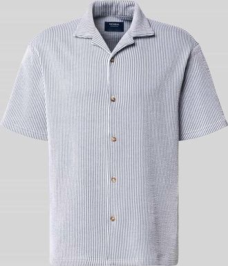 Mc Neal Regular Fit Freizeithemd mit Reverskragen in Dunkelblau, Gr&ouml;&szlig;e XXXL