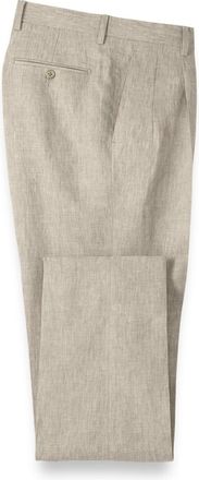 Paul Fredrick Linen Chambray Twill Pants