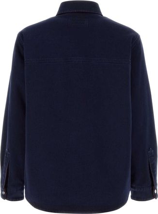 Gucci Mens Tops Jacket Navy Fabric